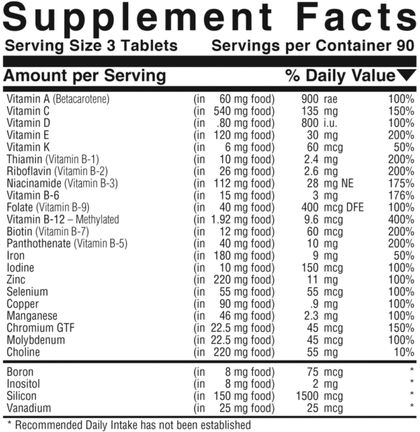 Vitamin-Mineral 90