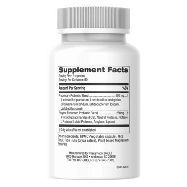 theramedix-probiotic-120-supplement facts