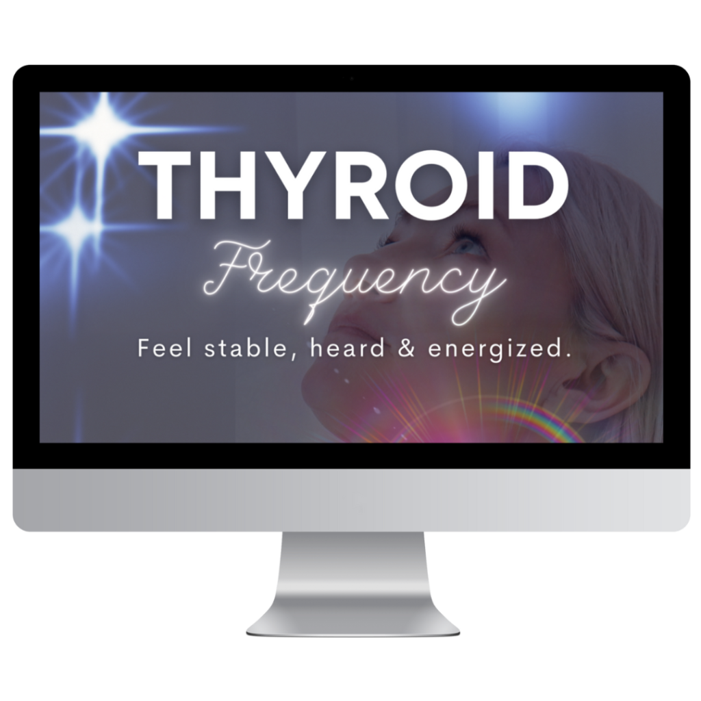 Thyroid Frequency Biofield Tuning screen