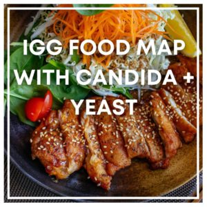 IgG Food MAP with Candida + Yeast