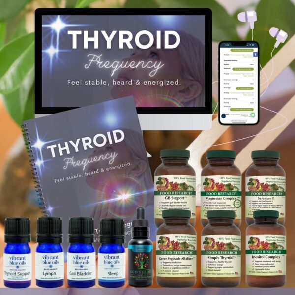 thyroid frequency -oils and supplements